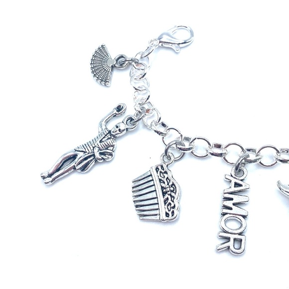 Spain Charm Bracelet Spanish - Picture 5 of 8